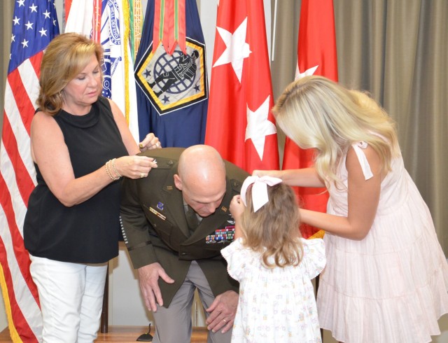 Drew pins on second star as HRC commanding general