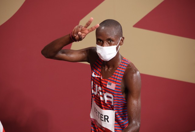 Army runner earns spot in final at first Olympic performance