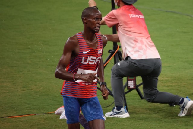 Army runner earns spot in final at first Olympic performance
