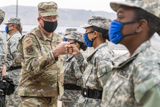 Nevada Guard leadership visit Youth ChalleNGe Academy, encourage cadets to graduate