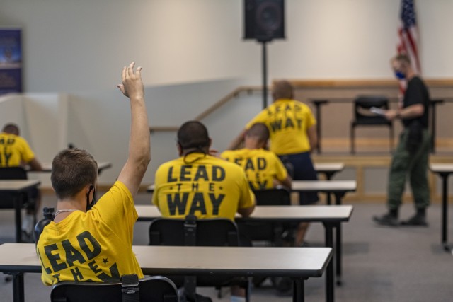 Nevada Guard leadership visit Youth ChalleNGe Academy, encourage cadets to graduate