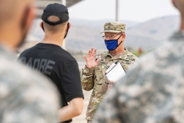 Nevada Guard leadership visit Youth ChalleNGe Academy, encourage cadets to graduate