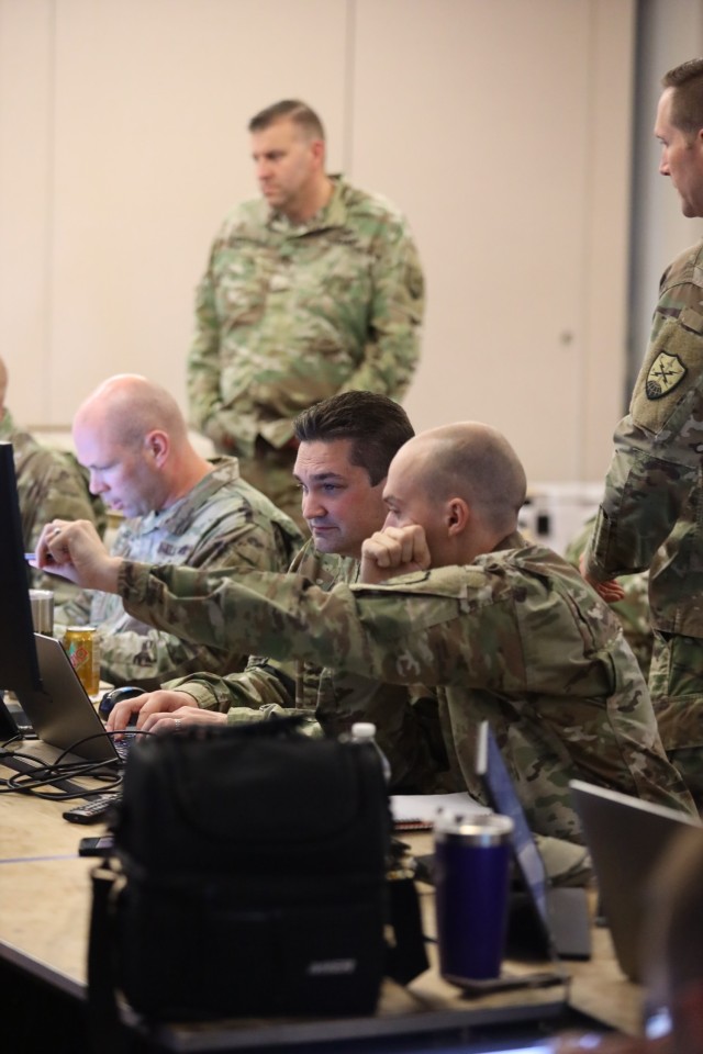 Hanover, Md. – U.S. Army National Guard Soldiers from four Cyber Protection Teams (CPT) completed their validation exercise (VALEX) in Maryland in July. U.S. Cyber Command establishes the criteria for a CPT to attain Full Operational Capability...