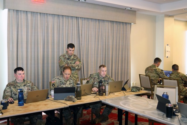 Hanover, Md. – U.S. Army National Guard Soldiers from four Cyber Protection Teams (CPT) completed their validation exercise (VALEX) in Maryland in July. U.S. Cyber Command establishes the criteria for a CPT to attain Full Operational Capability...