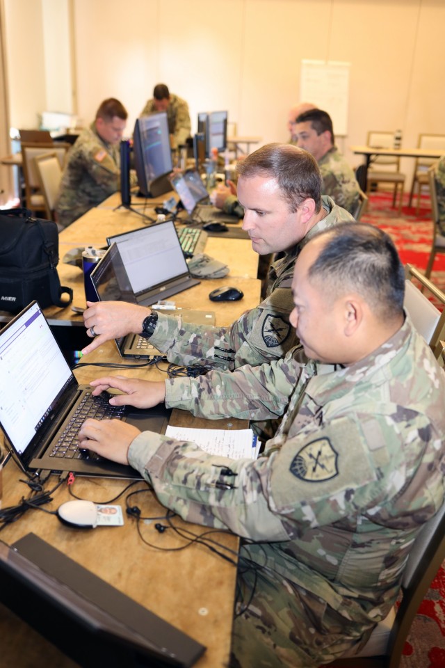 Hanover, Md. – U.S. Army National Guard Soldiers from four Cyber Protection Teams (CPT) completed their validation exercise (VALEX) in Maryland in July. U.S. Cyber Command establishes the criteria for a CPT to attain Full Operational Capability...