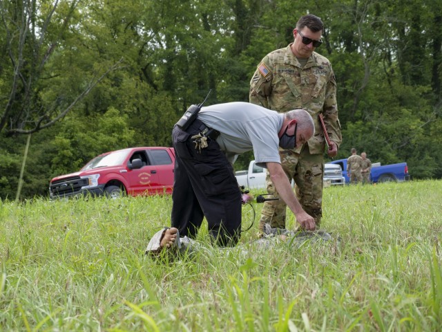 Indiana Guard members conduct  interagency response mission