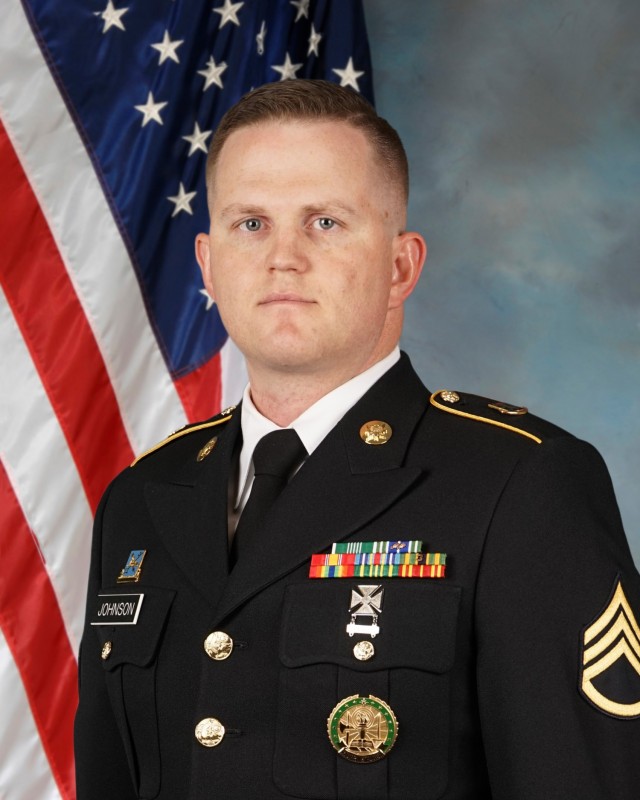 Staff Sgt. Jordan Johnson, Riverton, Utah, was named TRADOC 2021 National Guard Instructor of the Year.
