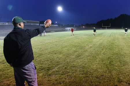 Fort Knox Eagles football head named District 2 Coach of the Year, Article