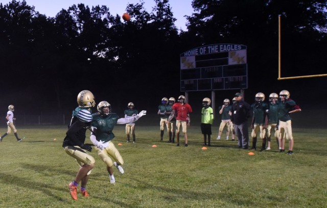 Fort Knox Eagles football team pursuing winning season after being sidelined in 2020