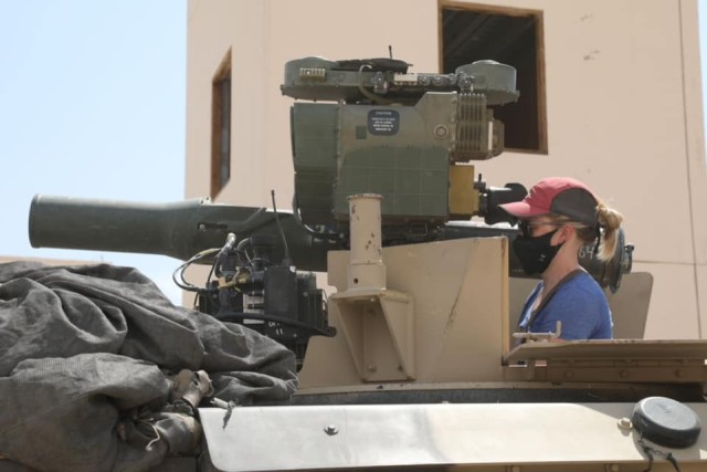 Following the demonstration the guests test fired assault rifles with blanks, explored U.S. Army vehicles and dined on an individual field ration, also known as the Meal, Ready to Eat (MRE).