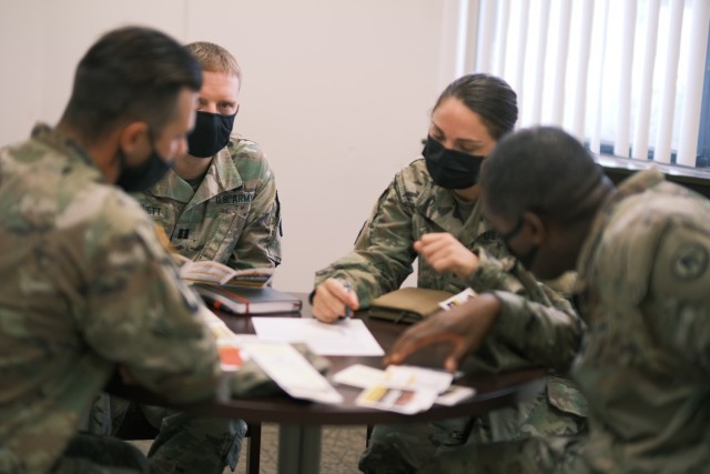 Soldiers conduct FY22 SHARP training
