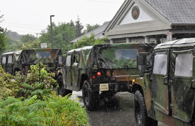 New York National Guard responded to hurricane threat