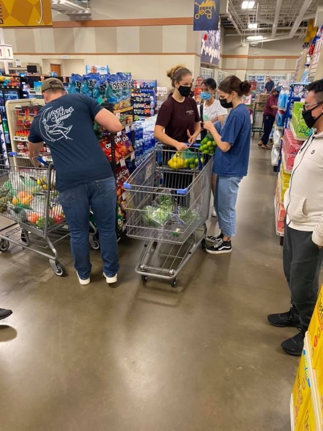 August was a busy month for Soldiers in the Better Opportunity for Single Soldiers program. They learned basic car mechanics through the Auto Skills Shop, and how to shop for healthy foods and prepare a great meal.