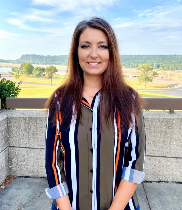 USACE Little Rock Supervisory Civil Engineer and MKARNS Navigation Manager, Ashly Crawford, spotlighted for Women's Equality Day.