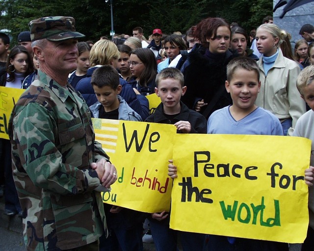 In the days and weeks following the attacks, remembrance ceremonies and vigils were held around the garrison.
