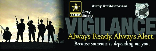 August is Army Antiterrorism Awareness Month