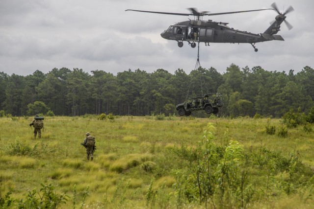 82nd, 101st Airborne Division Soldiers test new Infantry Squad Vehicle at Ft. Bragg