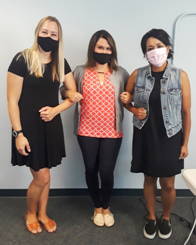 Choose to Lose team, “Taco ‘Bout Gettin’ Fit” includes Kimberly Conrad, Congressional Affairs Office, U.S. Army Sustainment Command, along with Rachel Basala and Trish Hulett, Protocol Office, ASC.  Friendly competition adds an element of...