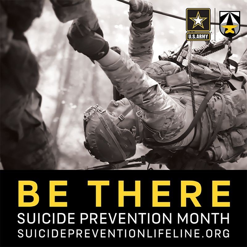 September Is Suicide Prevention Month | Article | The United States Army