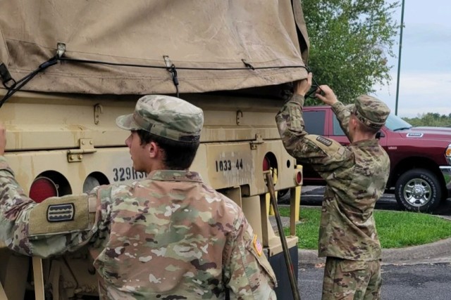 Virginia Guard helps with flood response in Buchanan County