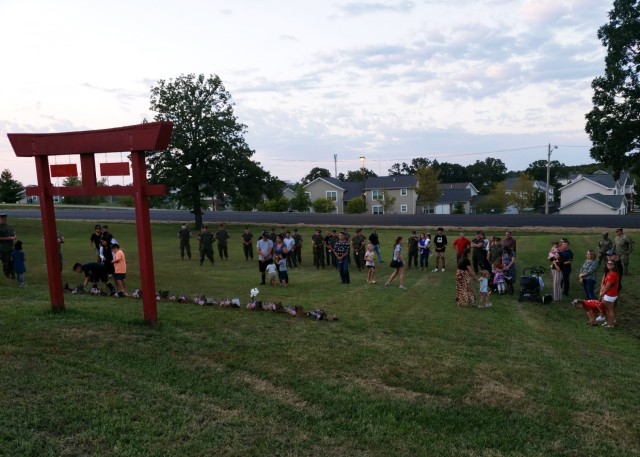The Fort Leonard Wood Marine Corps Detachment’s spouses volunteer group organized a memorial Aug. 31 to the 11 Marines, one Sailor and one Soldier killed Aug. 26, while supporting evacuation efforts near the airport in Kabul, Afghanistan. The...