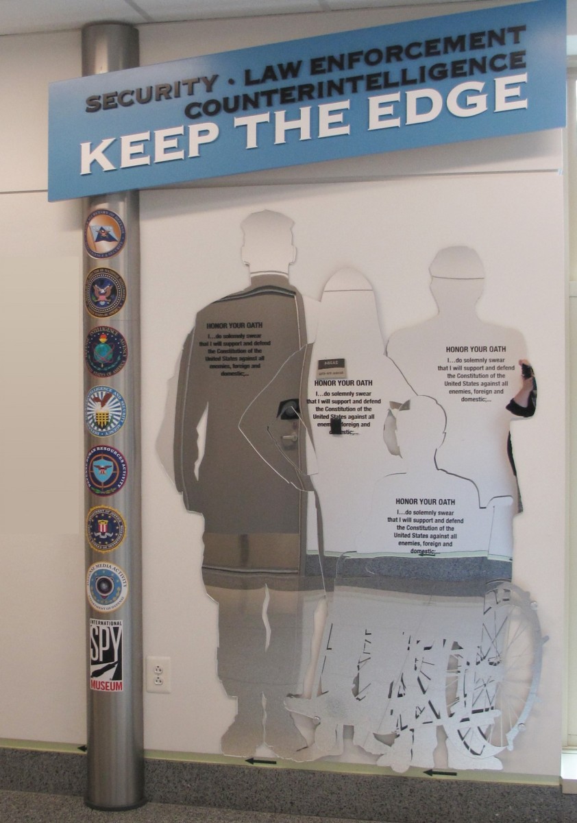 'Keep the Edge' Pentagon exhibit opens for National Insider Threat