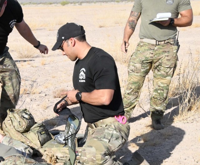 Staff Sgt. Ahmed Elinbabi is currently assigned as a Healthcare Non-Commissioned Officer for the Airborne Test Force at Yuma Proving Ground.
Elinbabi is originally form New Brunswick, New Jersey and enlisted in the Army in 2012.