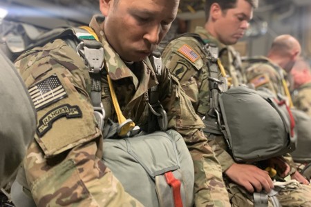 Ft. Bragg Airborne troops support R D to prevent Soldier head