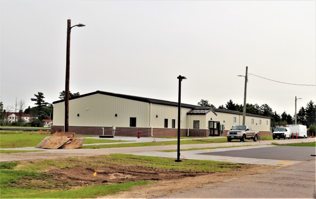 A new fitness facility at the Fort McCoy running track is shown Sept. 2, 2021, on the cantonment area at Fort McCoy, Wis. MDM Construction, headquartered in Rockford, Ill., was the contractor for the construction. They were awarded the contract in...