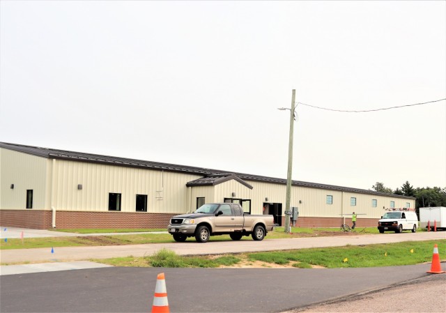 A new fitness facility at the Fort McCoy running track is shown Sept. 2, 2021, on the cantonment area at Fort McCoy, Wis. MDM Construction, headquartered in Rockford, Ill., was the contractor for the construction. They were awarded the contract in...