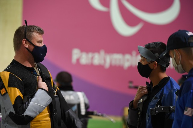 Army marksmen compete at Paralympic Games