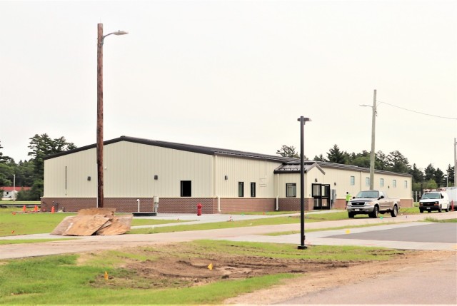 A new fitness facility at the Fort McCoy running track is shown Sept. 2, 2021, on the cantonment area at Fort McCoy, Wis. MDM Construction, headquartered in Rockford, Ill., was the contractor for the construction. They were awarded the contract in...