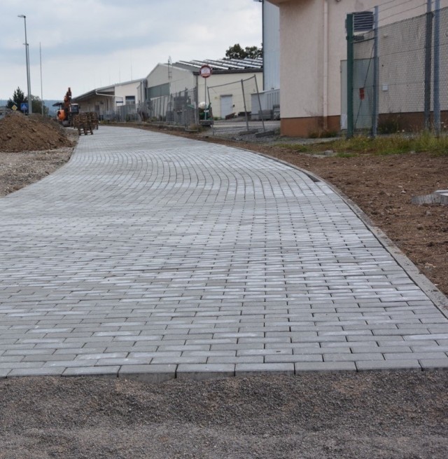The new running trail on Clay Kaserne should be completed by Oct. 1, 2021.