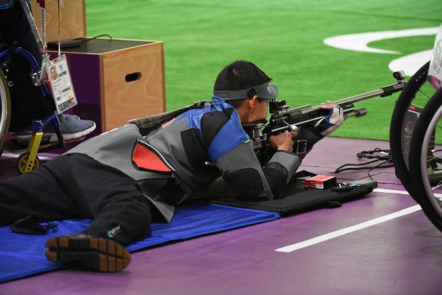 Army marksmen compete at Paralympic Games