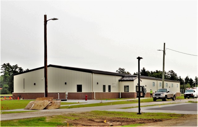 A new fitness facility at the Fort McCoy running track is shown Sept. 2, 2021, on the cantonment area at Fort McCoy, Wis. MDM Construction, headquartered in Rockford, Ill., was the contractor for the construction. They were awarded the contract in...