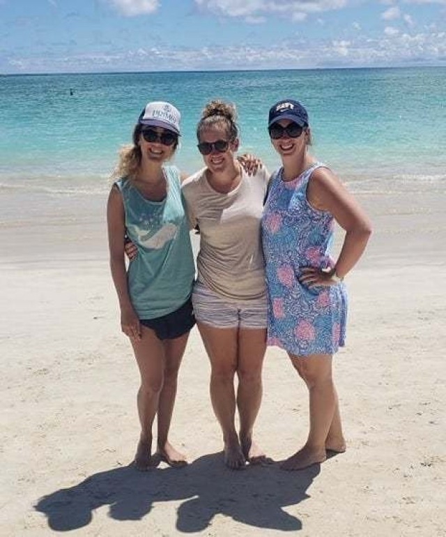 The military community is very special. Some of my best friends (that's me on the right) are military spouses or active duty. Our shared experiences with the military continues to give me strength and support.