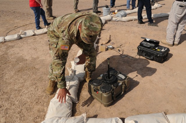 One recent example of U.S. Army Yuma Proving Ground (YPG) shaping the future force through testing of equipment is the XM204 interim wide area top attack munition. YPG is the ideal place to conduct rapid testing of this vitally important munition. In addition to having wide open spaces far from any populated areas, decades of institutional knowledge, and a full complement of realistic threat target vehicles at hand, the post’s test site is highly instrumented and designed specifically for this type of testing