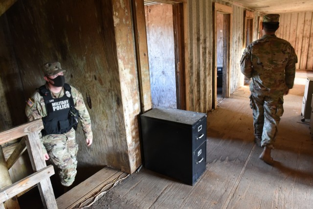 34th MPs conduct annual provost marshal office training evaluation during field exercise
