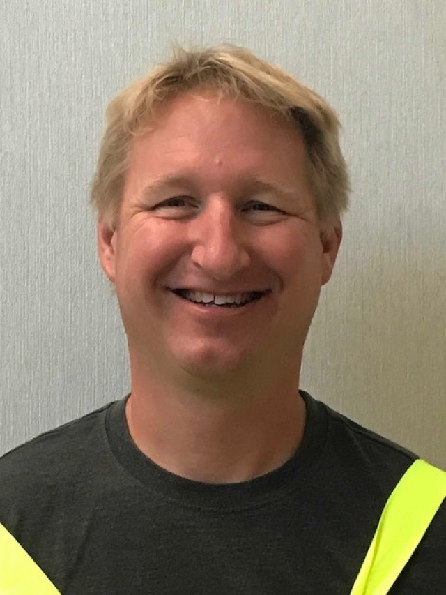 Eric Dykman, head lock and dam operator for Lock and Dam 8, near Genoa, Wisconsin.