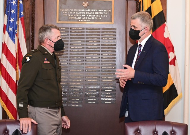 Estonian Ambassador meets with MDNG leadership