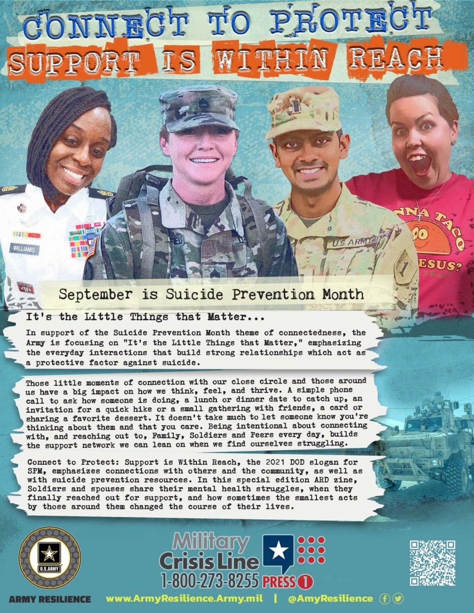 CONNECT TO PROTECT for suicide prevention: SUPPORT IS WITHIN REACH ...