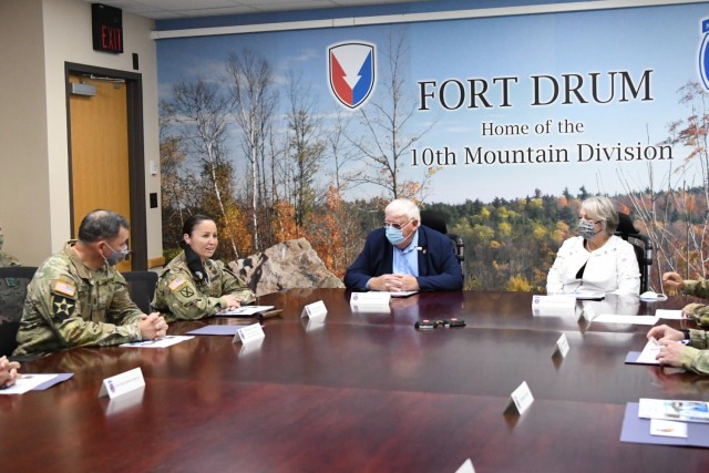Fort Drum hosts tour for state senate delegation