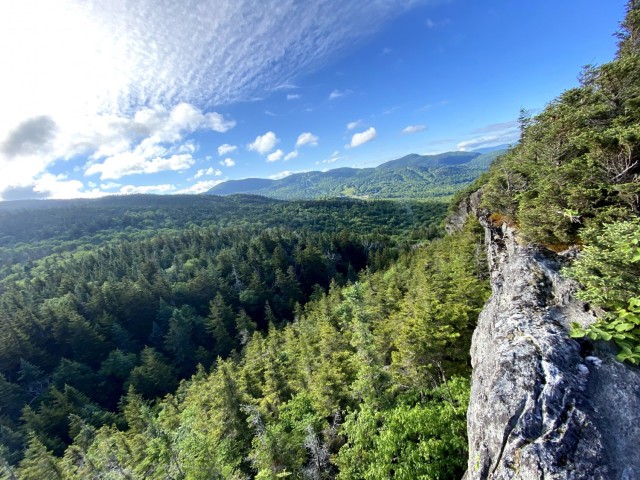 View from a scenic outlook at one of the many peaks along The Long Trail, running from Canada to Massachusetts on June 16, 2021. Alaina Killion completed the 273-mile hike alone this past June. (U.S. Army Reserves photo by Alaina Killion)