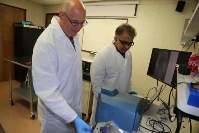 Researchers at the U.S. Army's Combat Capabilities Development Command Chemical Biological Center (DEVCOM CBC) have helped improve technology that could give our Soldiers a forensic advantage by detecting minuscule traces of chemicals left behind by adversaries in the field.