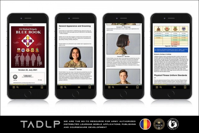 32d Med Bde launches digital Blue Book for newly arrived Soldiers, incl. updated grooming policies