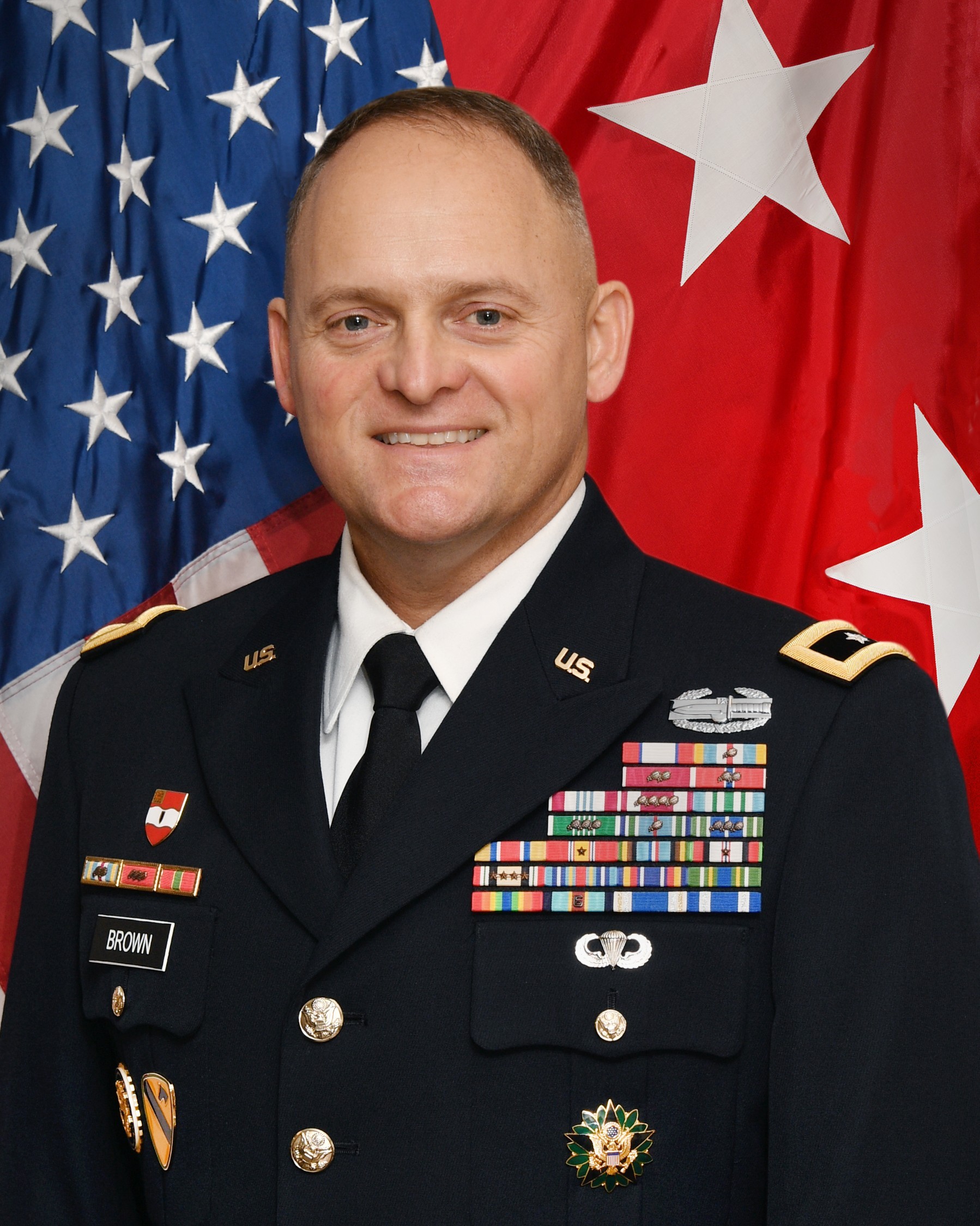 Major General Edmond &#39;Miles&#39; Brown