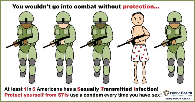You wouldn&#39;t go into combat without protection