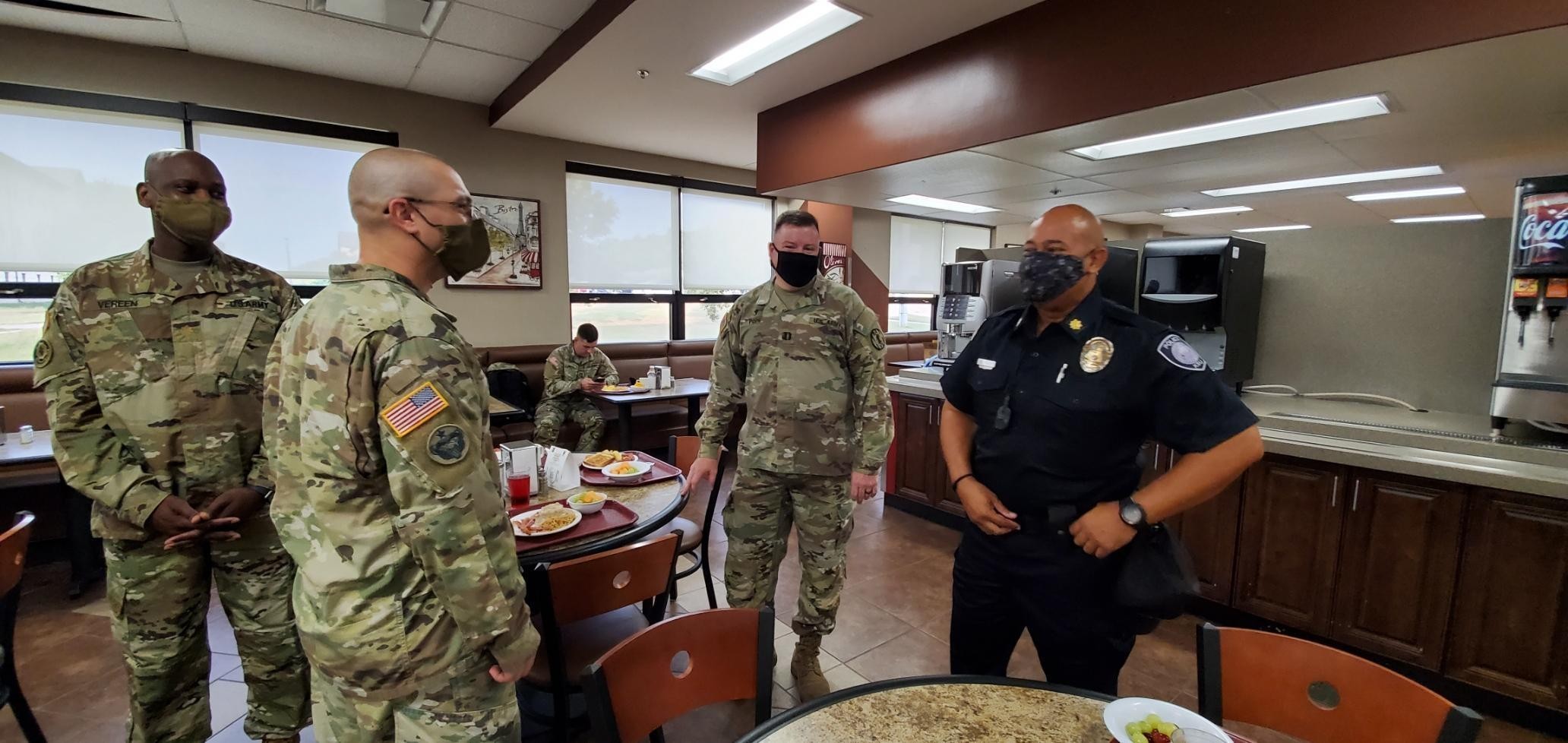 Inaugural law enforcement breakfast held to build ... - U.S. Army