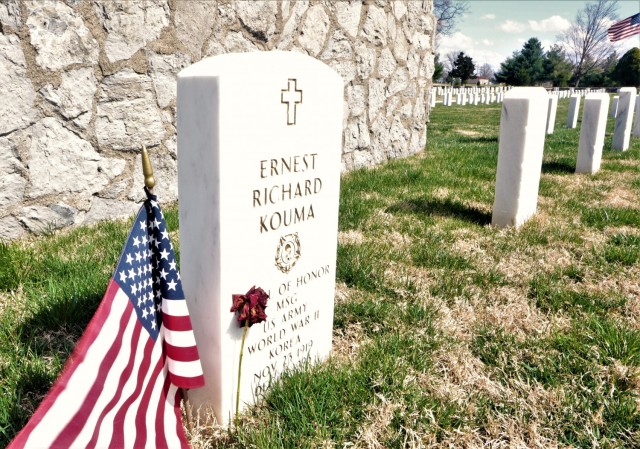 The Fort Knox Main Post Cemetery is comprised of 816 gravesites containing a total of 973 decedents, to include Medal of Honor recipient Ernest Kouma.