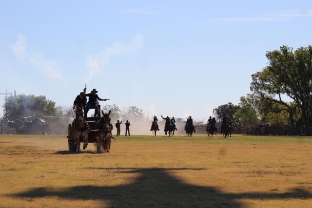 Cavalry charge